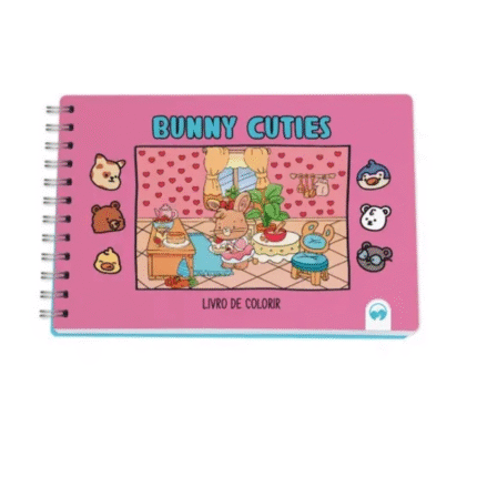 Livro De Colorir Bunny Cuties Vale Das Letras