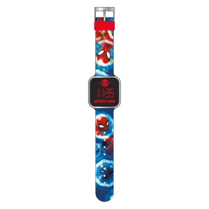 Relogio Led Infantil Homem Aranha - Toyng